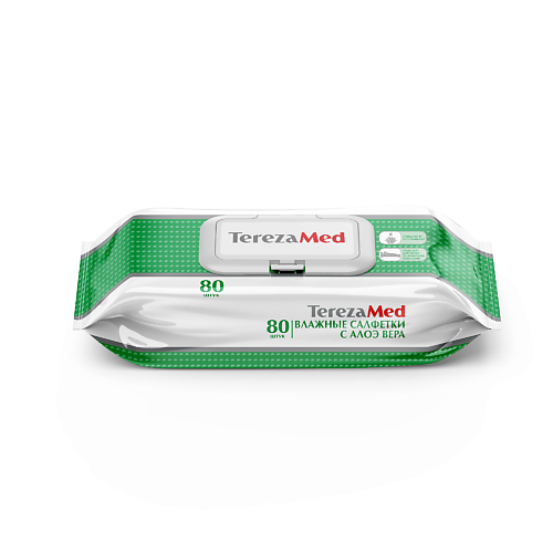 TEREZAMED Влажные очищающие салфетки с Алоэ 80.0 MPL271195