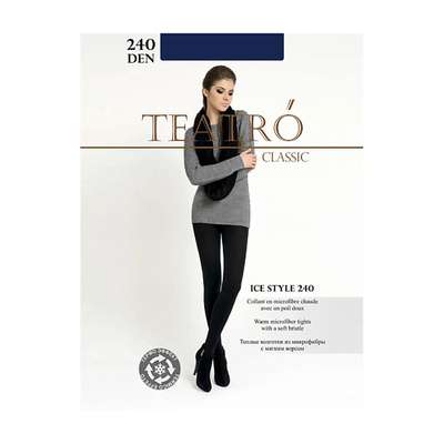 TEATRO Женские колготки Ice Style Color Classic Blue 240 den