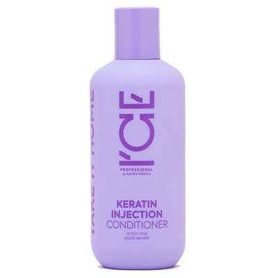 ICE BY NATURA SIBERICA Кератиновый кондиционер для повреждённых волос Keratin Injection Conditioner HOME