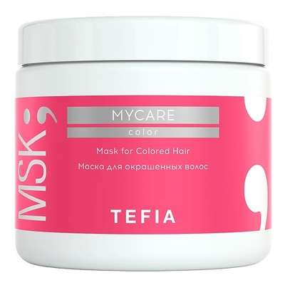 TEFIA Маска для окрашенных волос Mask for Сolored Hair MYCARE 500