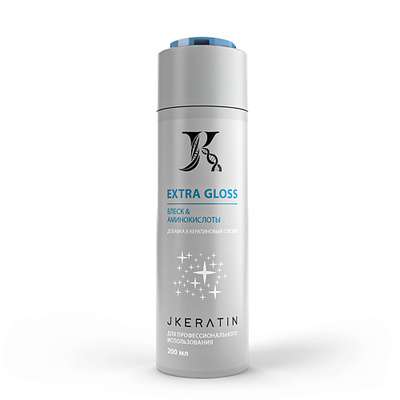 JKERATIN Extra Gloss – средство для термозащиты и блеска волос 200