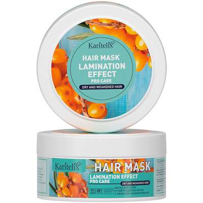 KARITELIX LAMINATION EFFECT Маска для сухих и поврежденных волос с экстрактом облепихи 300