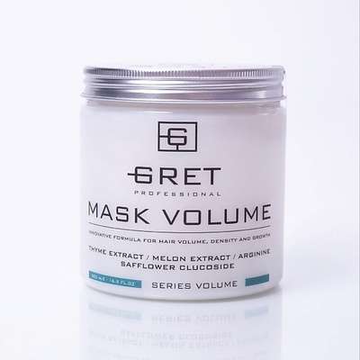 GRET Professional Маска для объема волос MASK VOLUME 500