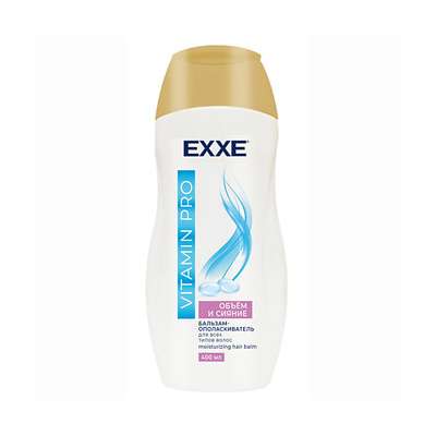 EXXE Бальзам-ополаскиватель Vitamin Pro Объём и сияние, для всех типов волос 400