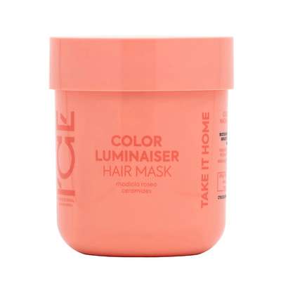 ICE BY NATURA SIBERICA Маска для окрашенных волос «Ламинирующая» Color Luminaiser Hair Mask HOME