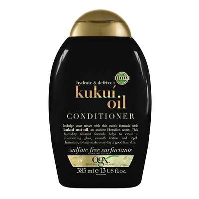 OGX Кондиционер для увлажнения и гладкости волос с маслом гавайского ореха кукуи