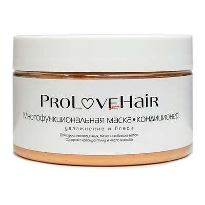 PROLOVEHAIR Многофункциональная маска-кондиционер увлажнение и блеск 250