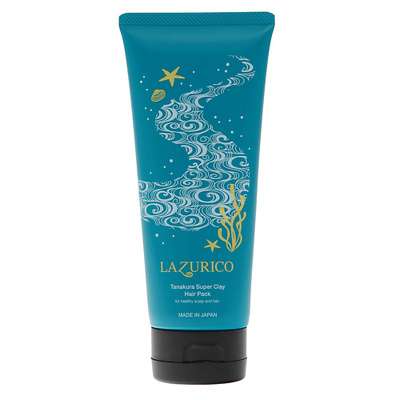 LAZURICO Японская маска Tanakura Super Clay Hair Pack против выпадения и для стимуляции роста 210