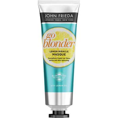 JOHN FRIEDA Маска укрепляющая для ослабленных волос GO BLONDER LEMON MIRACLE