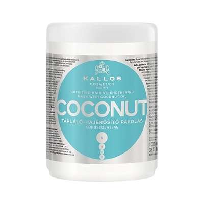 KALLOS COSMETICS Маска для волос Coconut Nutritive–Hair Strengthening Mask with Coconut Oil 1000