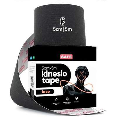 SAFE SPOT Кинезио тейп для лица от морщин косметический Kinesiology Face Tape 5 см