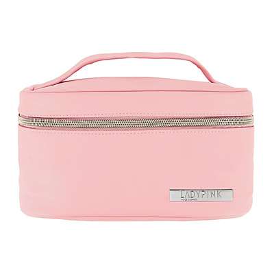 LADY PINK Косметичка-чемоданчик BASIC must have розовая