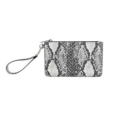 WANDERLUST Клатч Wanderlust Saffiano Python print