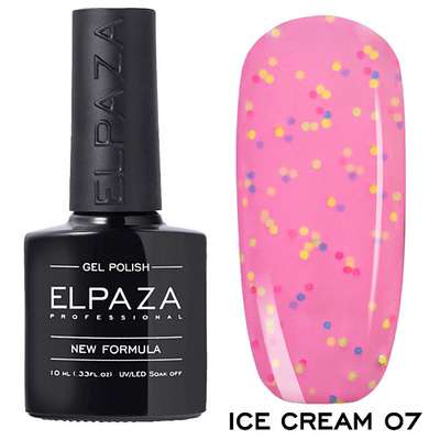 ELPAZA PROFESSIONAL Гель-лак для ногтей ICE CREAM