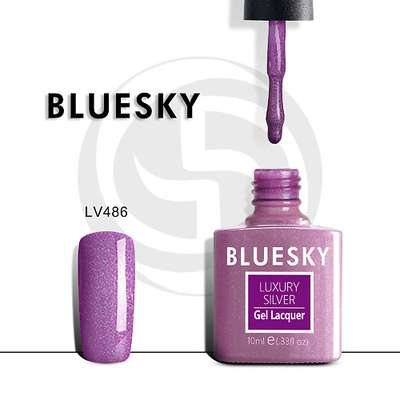 BLUESKY Гель-лак Luxury Silver Призматик
