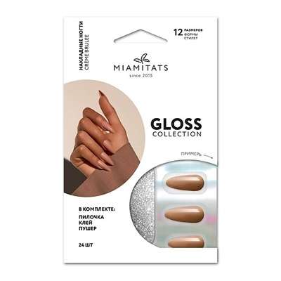 MIAMITATS Накладные ногти Miami Tats GLOSS CRÈME