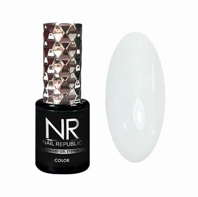 NAIL REPUBLIC NR-000 Гель-лак для френча, Экстра белый