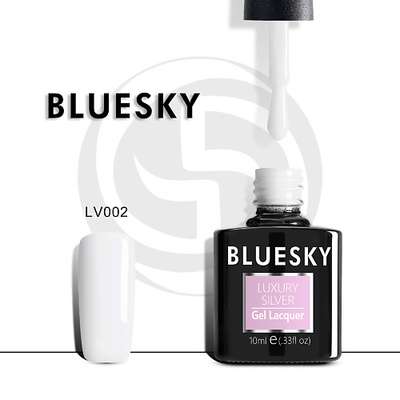 BLUESKY Гель-лак Luxury Silver Снежная лавина