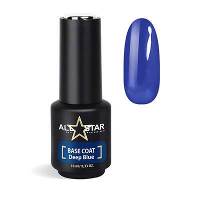 ALL STAR PROFESSIONAL Пластичная цветная база для ногтей BASE COAT "Red"