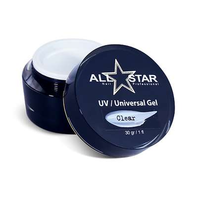 ALL STAR PROFESSIONAL Гель для моделирования ногтей, UV-Universal Gel "Clear" big