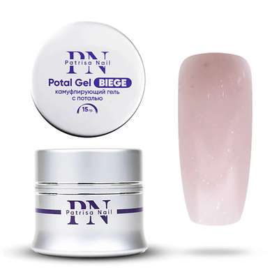 PATRISA NAIL Камуфлирующий гель с поталью Potal Gel