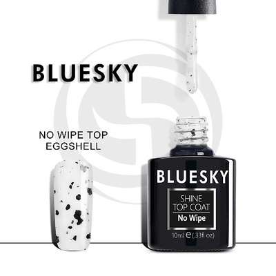 BLUESKY Топ без липкого слоя с эффектом перепелиного яйца Luxury Silver Eggshell 10