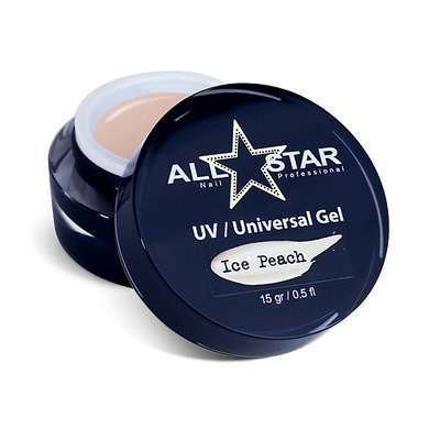 ALL STAR PROFESSIONAL Гель для моделирования ногтей, UV-Universal Gel "Clear"