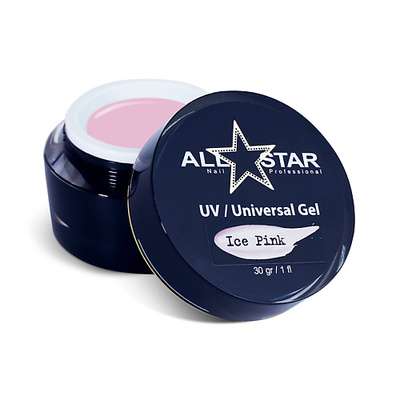 ALL STAR PROFESSIONAL Гель для моделирования ногтей, UV-Universal Gel "Clear" big