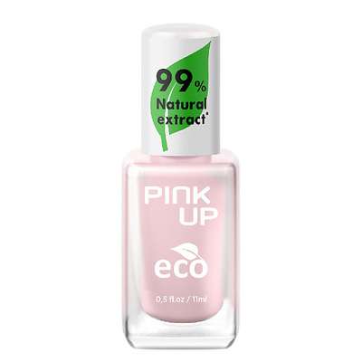 PINK UP Лак для ногтей ECO с натуральными ингредиентами
