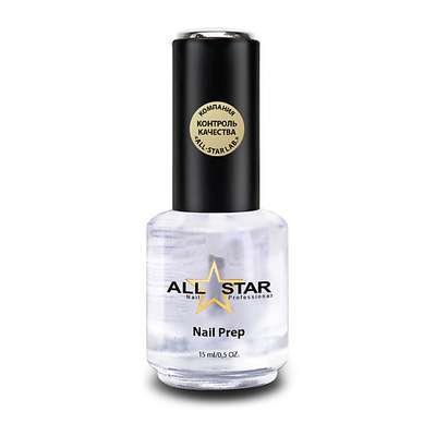 ALL STAR PROFESSIONAL Обезжириватель для ногтей антибактериальный, дегидратор "Nail Prep" 15