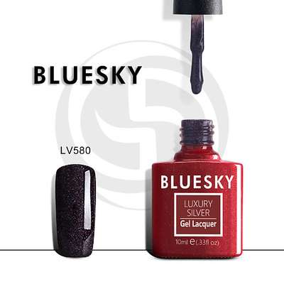 BLUESKY Гель-лак Luxury Silver Merry Christmas