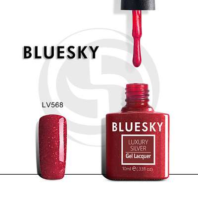 BLUESKY Гель-лак Luxury Silver Merry Christmas