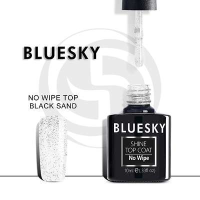 BLUESKY Топ без липкого слоя c черными точками Luxury Silver Black sand 10