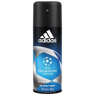 ADIDAS Дезодорант спрей для мужчин UEFA Champions League Star Edition