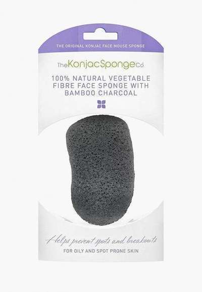 Спонж для очищения лица The Konjac Sponge Co