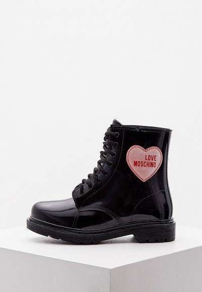 Резиновые ботинки Love Moschino