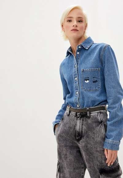 Рубашка джинсовая Chiara Ferragni Collection