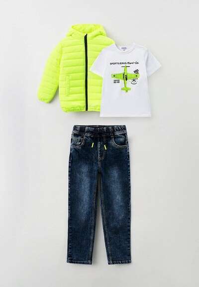 Куртка, футболка и джинсы PlayToday