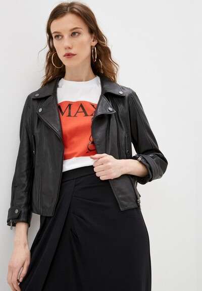 Куртка кожаная Max&Co