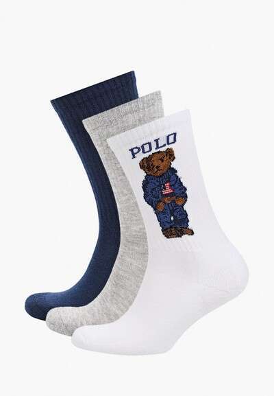 Носки 3 пары Polo Ralph Lauren