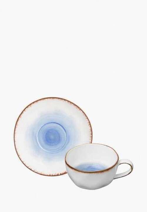 Чашка чайная с блюдцем Elan Gallery