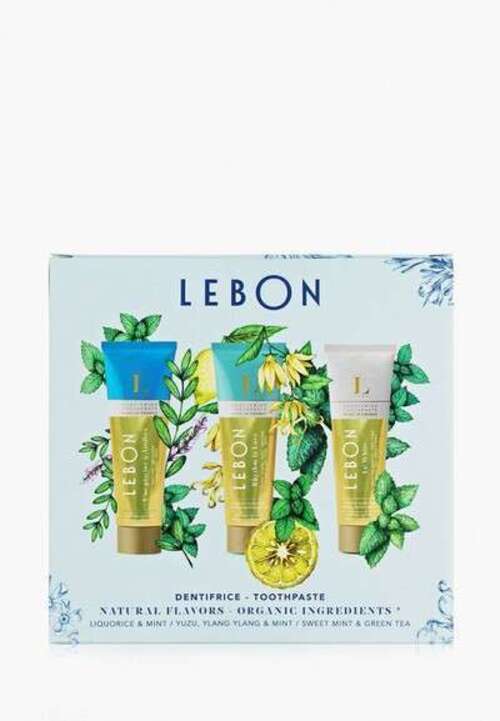 Комплект зубных паст Lebon