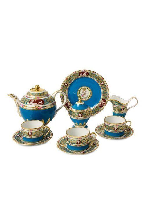 Чайный сервиз на Catherine II на шесть персон Bernardaud