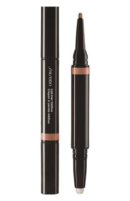 Дуэт для губ LipLiner Ink: праймер + карандаш, 02 Beige Shiseido