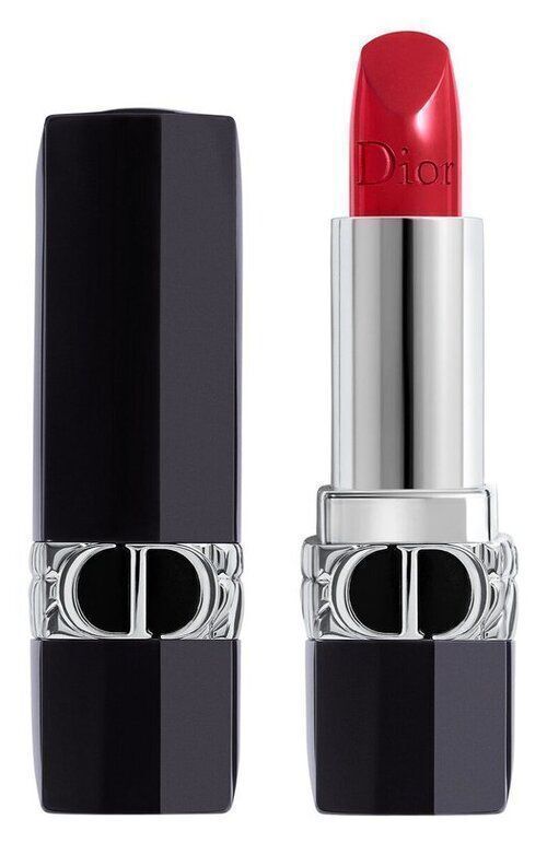 Помада для губ Rouge Dior Satin, 743 Красная цинния Dior