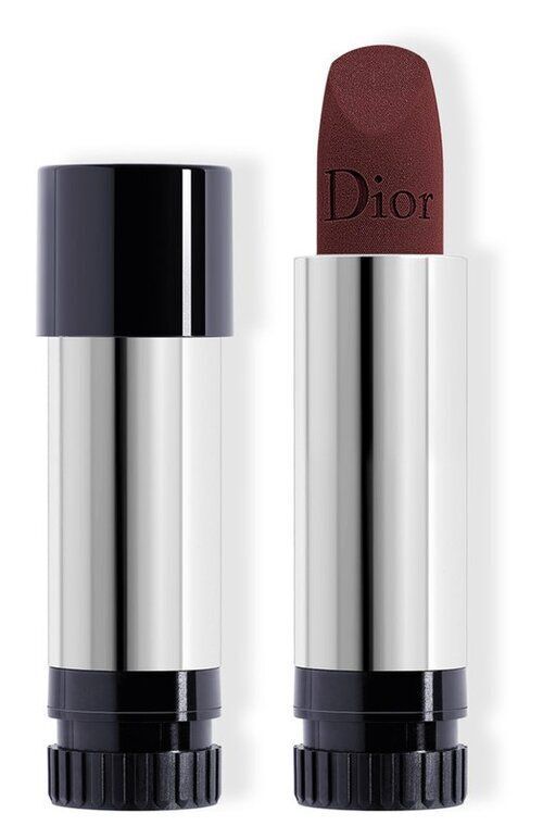 Рефил помады для губ с вельветовым финишем Rouge Dior Velvet Lipstick, оттенок 886 Загадочный (3.5g) Dior