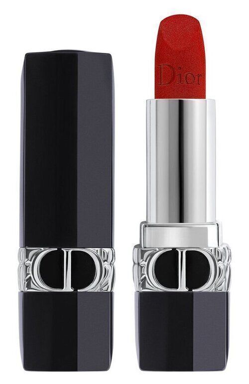 Помада для губ Rouge Dior Velvet, 999 Dior