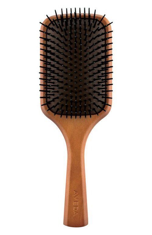 Деревянная массажная щетка для волос Paddle Brush Aveda