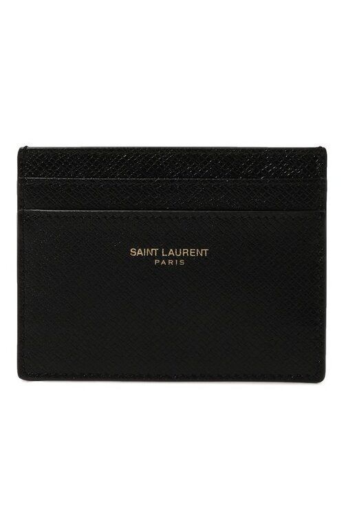 Кожаный футляр для кредитных карт Saint Laurent