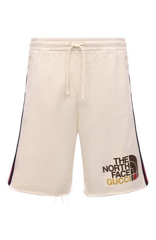 Хлопковые шорты The North Face x Gucci Gucci